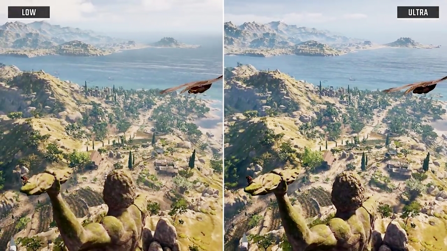 Assassin#039;s Creed Odyssey Low vs. Ultra (Graphics Comparison)