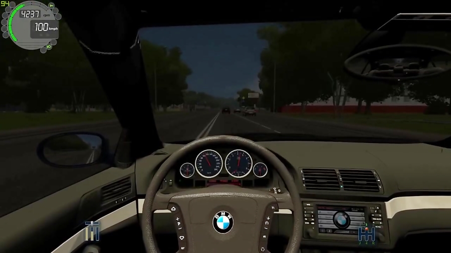 City Car Driving - BMW 540i E39 | Fast Driving