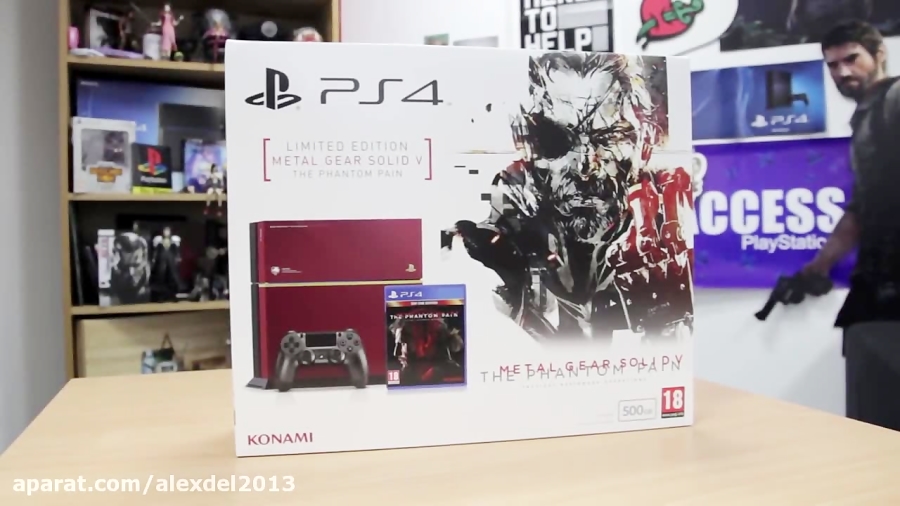 Unboxing PS4 MGS Limited Edition PS4 کنسول