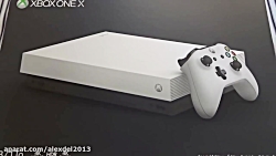 Xbox One X Robot White Fallout 76 Special Edition سیاه و سفید