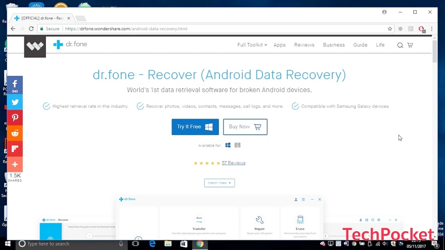 wondershare dr.fone for android reviews