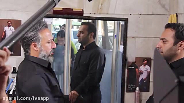 تیزر پشت صحنه سریال رقص روی شیشه زمان59ثانیه