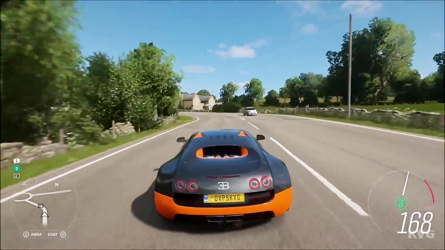 گیم پلی بازی Forza Horizon 4 با ماشین Bugatti Veyron Super Sport 2011