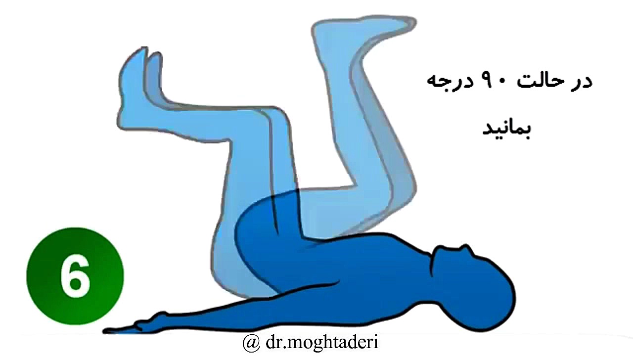 یک دقیق ورزش برای کاهش درد کمر دکتر علیرضا مقتدری | متخصص طب فیزیکی