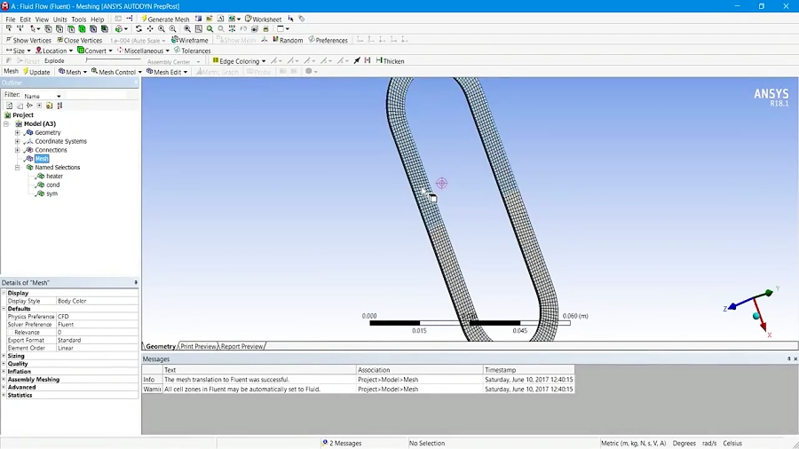 Heat pipe analysis in Ansys fluent Volume of fluid (VOF) model