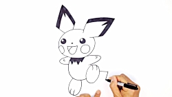 New Pokemon Snap 2021 Pichu Como desenhar Cómo Dibujar How to draw