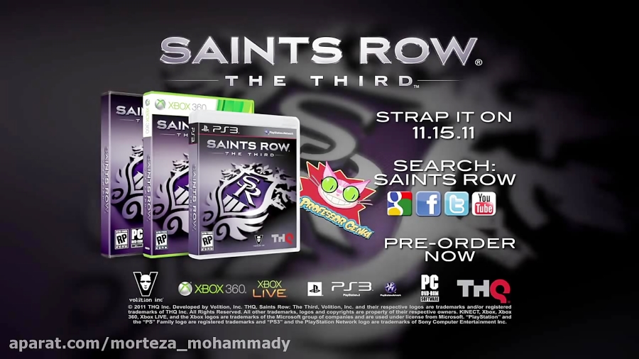 تریلر بازی Saints Row The Third