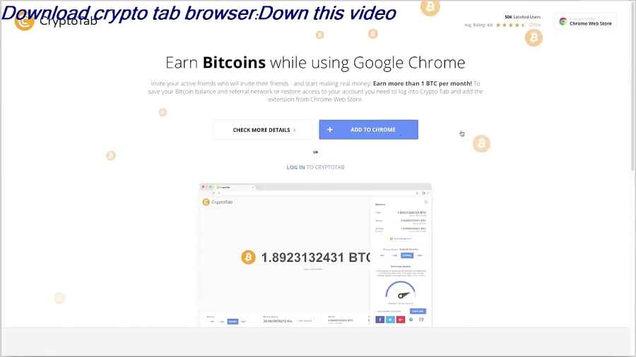 How To Earn!    Bitcoins Fast And Easy 1 Bitcoin Cryptotab Hd - 