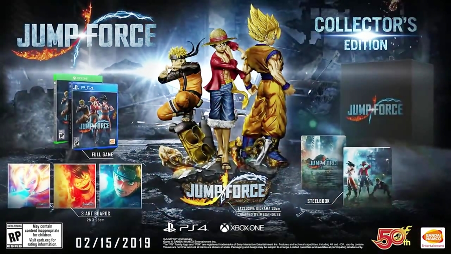 تریلر بازی Jump Force