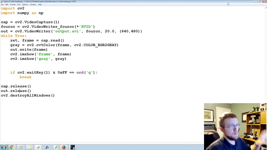 Loading Video Source - OpenCV with Python for Image and Video Analysis 2