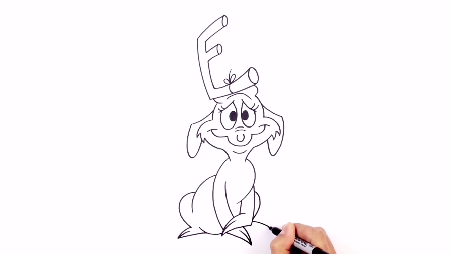 How to Draw Max | How the Grinch Stole Christmas زمان513ثانیه