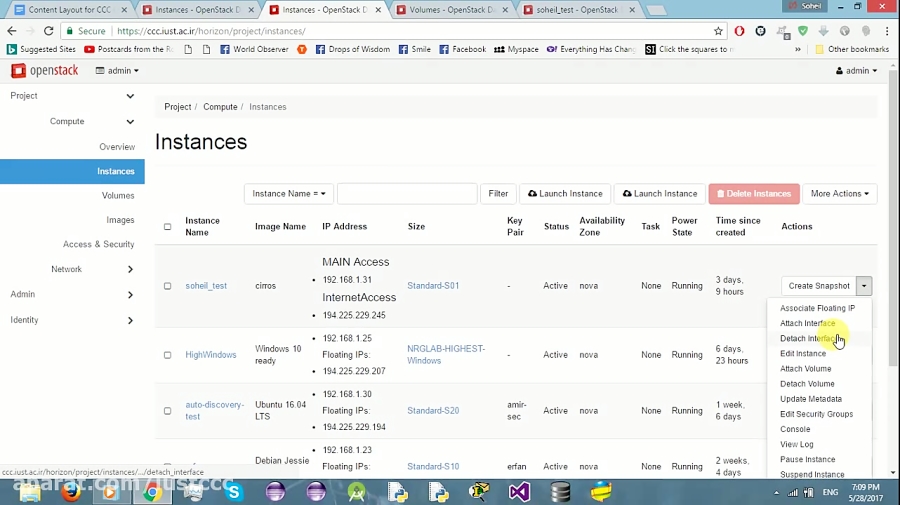 Working with Interfaces