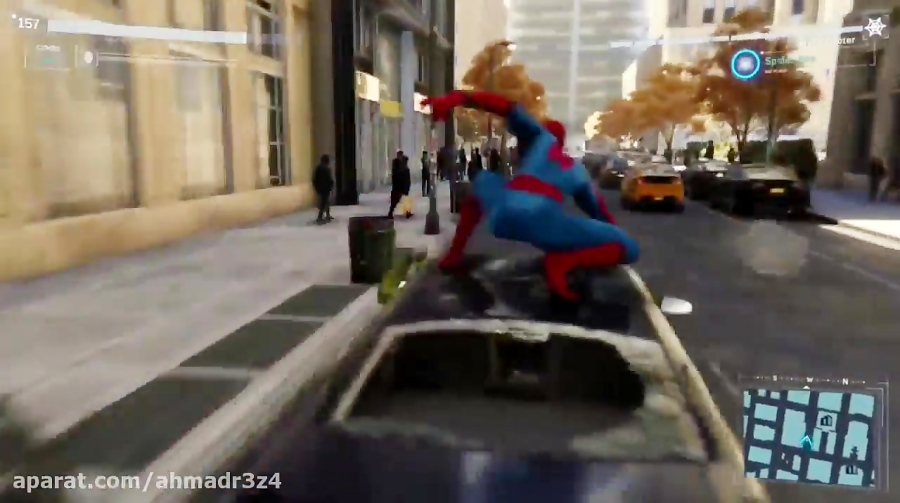 عجب ماسکی | spiderman ps4