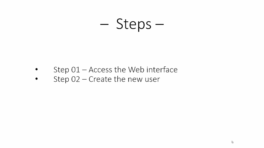 HP Switch User management