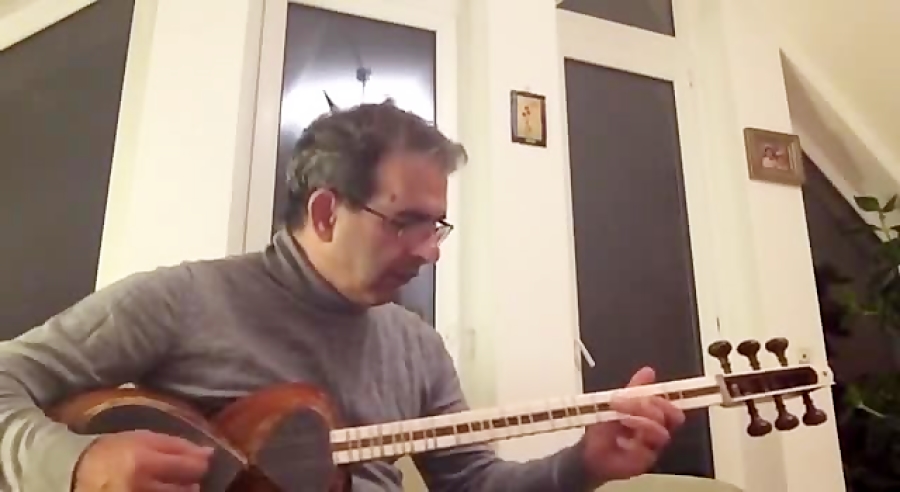 گریلی شستی شور ردیف میرزا عبدالله احمد بهره دار هنرجوی آنلاین اسکایپی تار نیما فریدونی آلمان