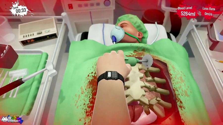گیم پلی بازی Surgeon Simulator CPR | آل گیم