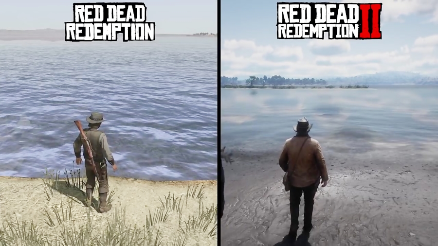 مقایسه بازی Red Dead Redemption ۲ و Red Dead Redemption