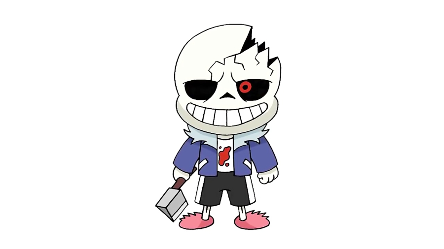 How To Draw Horror Sans Undertale Art Tutorial