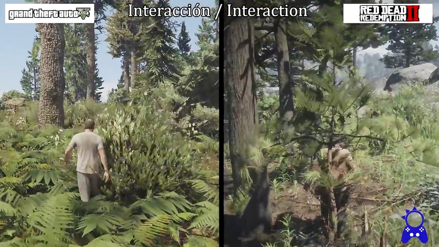 مقایسه گرافیکی دوبازی Red Dead Redemption 2 ( ONE X ) و GTA V ( PC Ultra )