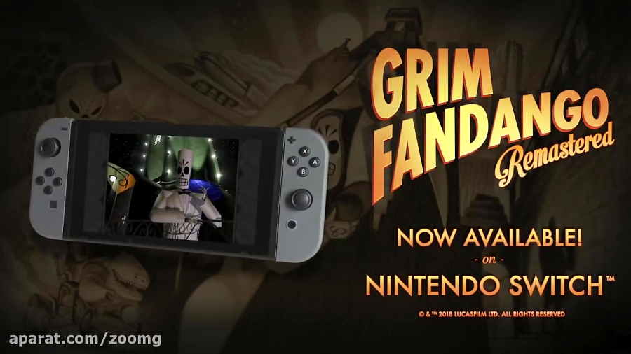 تریلر بازی Grim Fandango Remastered برای کنسول سوییچ