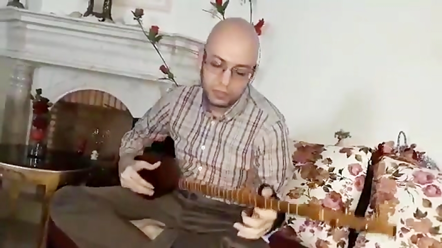 کوشا میرزایی بداهه‌نوازی آواز افشاری سل سه‌تار