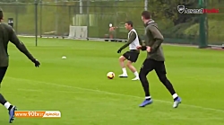 چالش ضربات پنالتی در تمرین آرس...