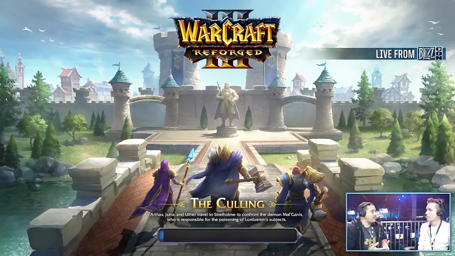 ویدئوی داخل بازی وارکرافت جدید Warcraft III: Reforged