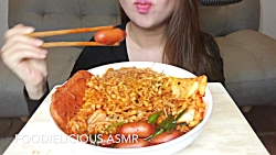 چالش غذا خوردن(نودلیت)❤️فالو=ف...