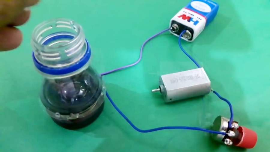 Make Hooter Siren Using Dc Motor