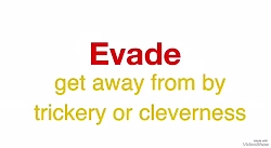 english vocabulary lesson 05 Evade with meaning & synonyms #vocabulary  #channel#english 