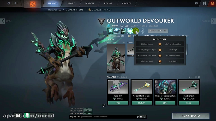 آموزش هیروهای dota2 قسمت ششم Outworld Devourer