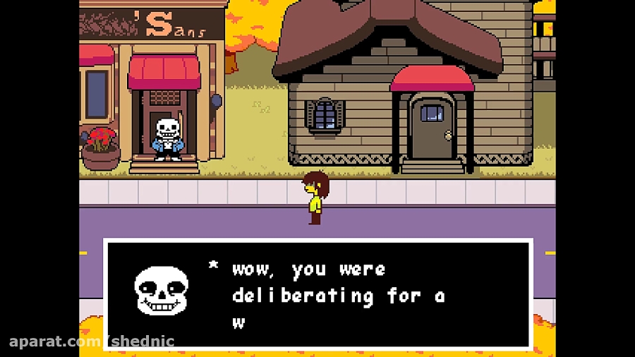 Deltarune ( undertale2 ) part6:end of chapter 1:chara. . .