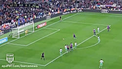 گل پنالتی مسی به بتیس