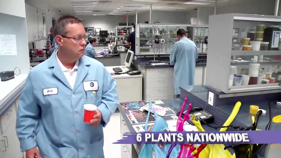 Central Ink Corporation plant Tour