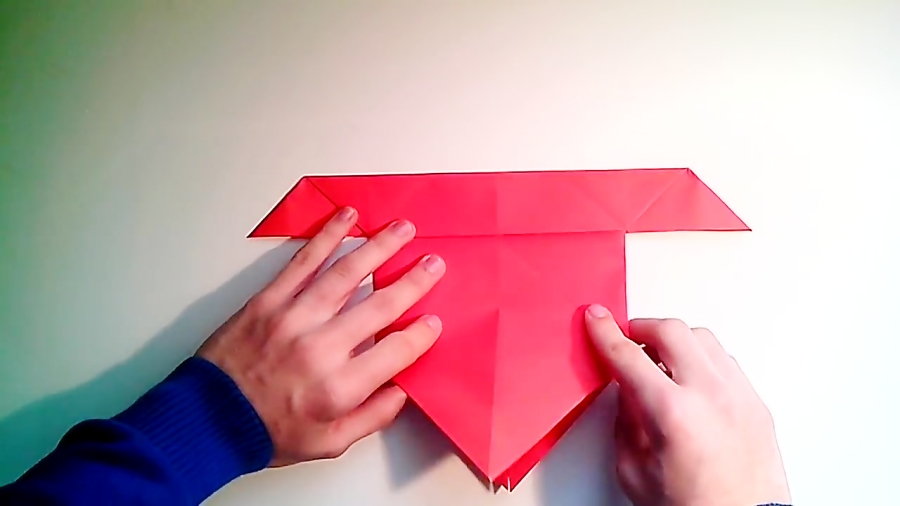 Como hacer un águila de papel (origami en español)