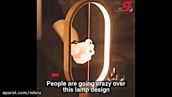 چراغ عجیب و غریب که با استفاده...