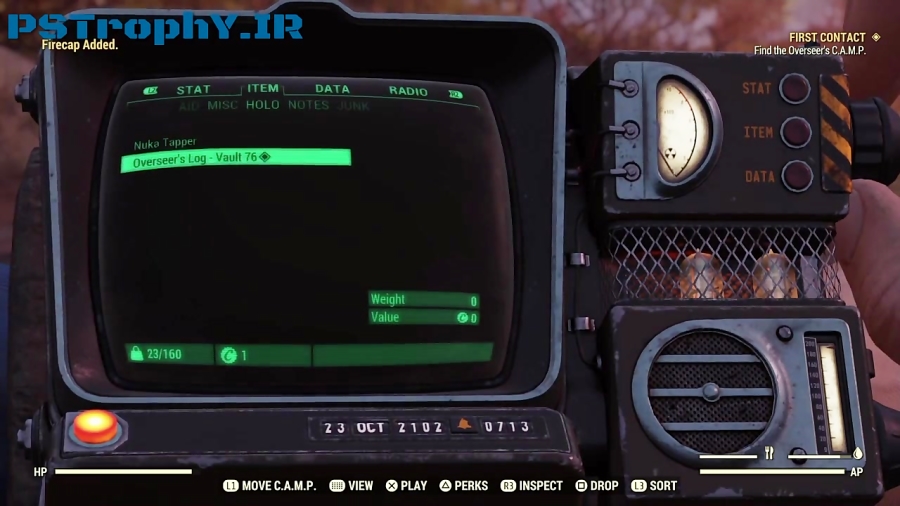 راهنمایی تروفی Retro Now در بازی Fallout 76