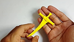 Origami Yoru Sword / Blade 2.0 (from One Piece) Instruction with Video
