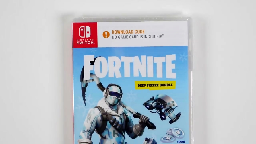 Fortnite Deep Freeze Bundle Unboxing PS4, Xbox One, Switch