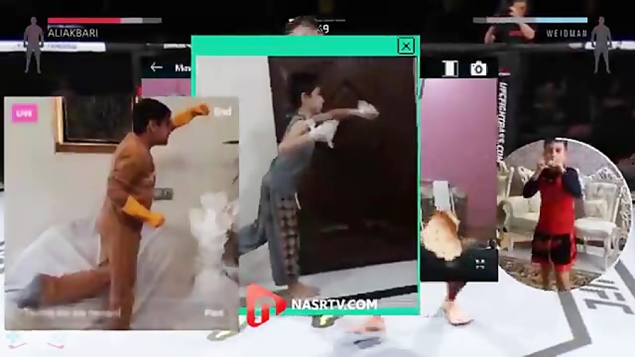 چالش مشت در مقابل مشت