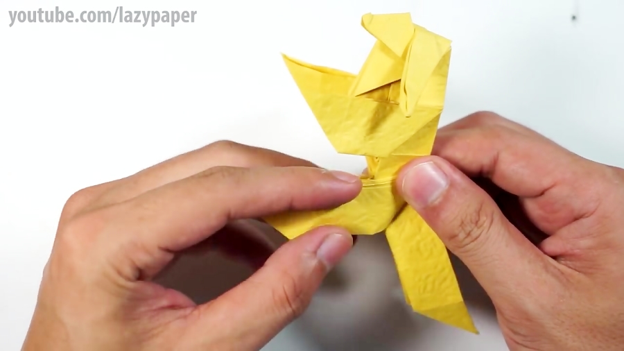 Origami Pokemon Origami Tauros ケンタロス Tutorial (Henry Pham)