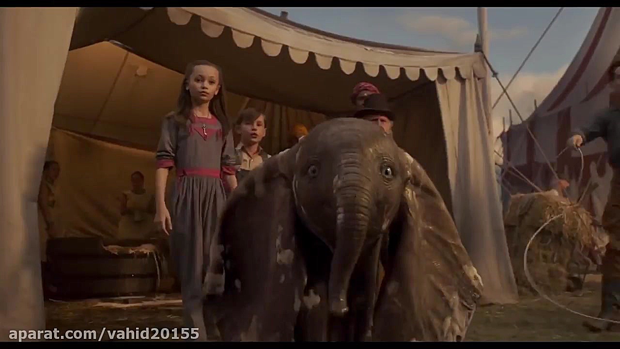 تریلر انیمیشن کارتون فیلم دامبو Dumbo 2019 زمان150ثانیه
