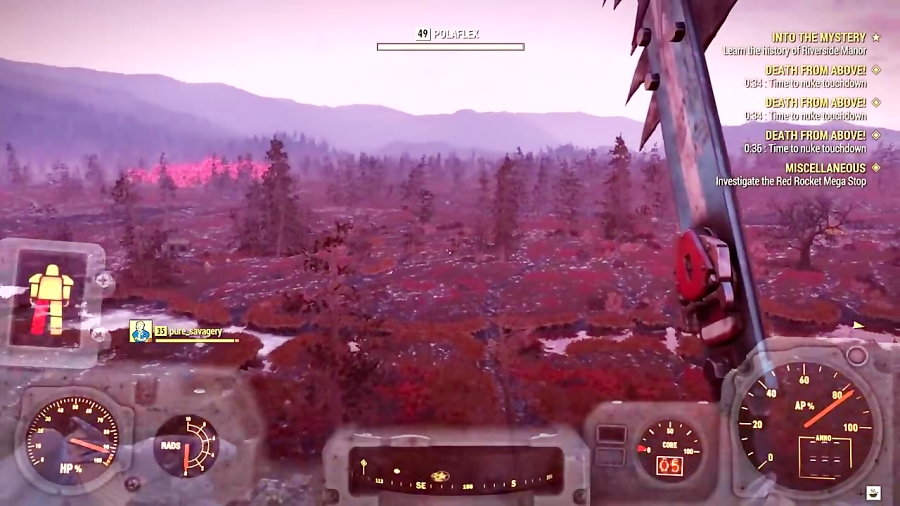 ویدیو کرش بازی Fallout 76 پس از سه انفجار هسته ای همزمان - زومجی