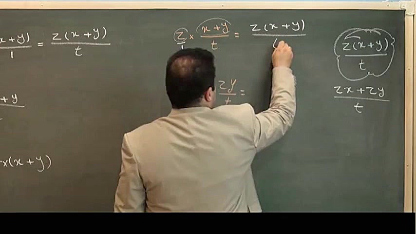 ریاضی نهم - عبارتهای گویا 2 زاویه سازی صورت