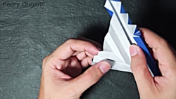 How to make Bisento from paper, from One Piece. Origami Bisento 