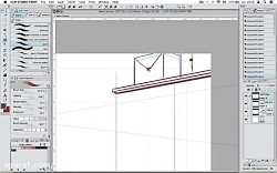 تمرین پرسپکتیو با نرم افزار مانگا استودیو