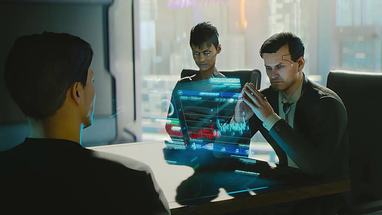 Cyberpunk 2077 – official E3 2018 trailer زمان100ثانیه