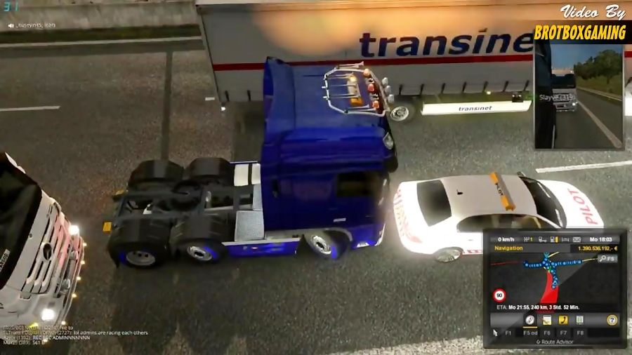 Euro Truck Simulator 2 Multiplayer fun