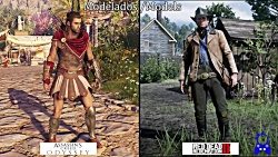 مقایسه دو بازی Assassin#039;s Creed Odyssey و Red Dead Redemption 2