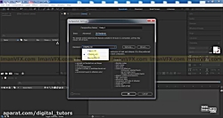 آموزش ارتباط افترافکت و سینما...